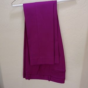 The Limited magenta exact stretch bootcut pants 10